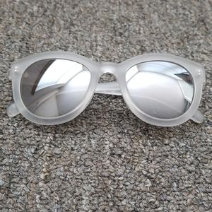 ASOS Sunglasses, Matte Frosted Frames, Mirror Lens